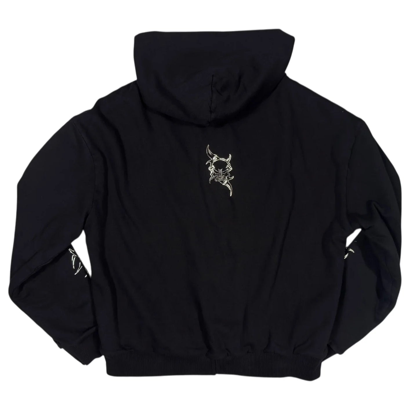 Bossi Reversible Thermal Lined Zip-Up Hoodie Black/Gunmetal Foil