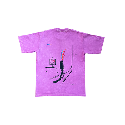 INV.SION x Endless Supply Where TF is Wicker Park? Tee Purple