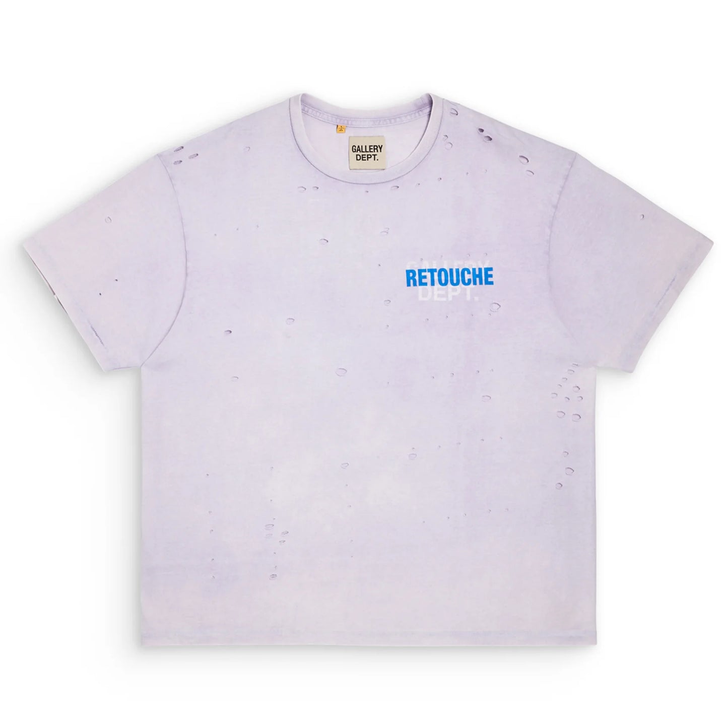 Gallery Dept. Retouche Damaged Souvenir Tee Lilac