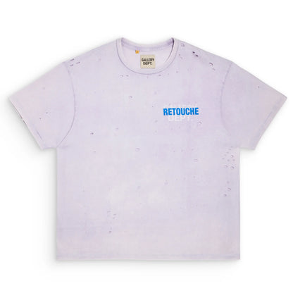 Gallery Dept. Retouche Damaged Souvenir Tee Lilac