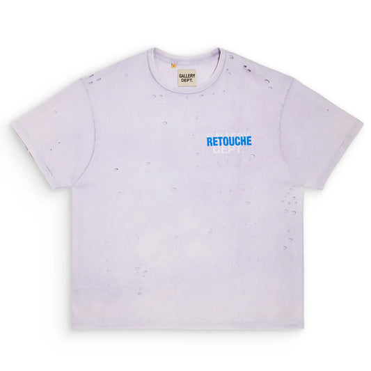 Gallery Dept. Retouche Damaged Souvenir Tee Lilac