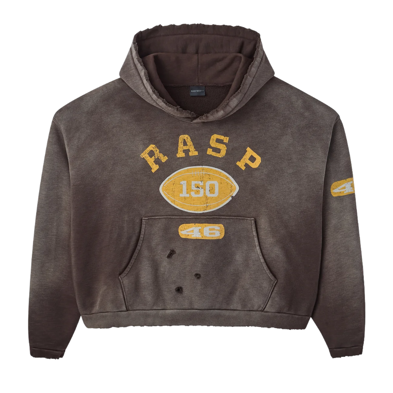 GV Gallery Raspberry Hills Football Hoodie Brown