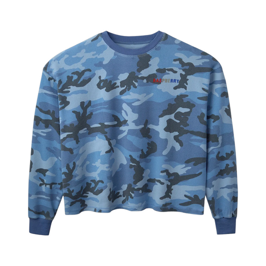 GV Gallery D Bacon Thermal L/S Tee Blue Camo