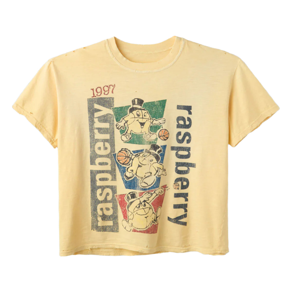 GV Gallery Raspberry Macker Tee Yellow