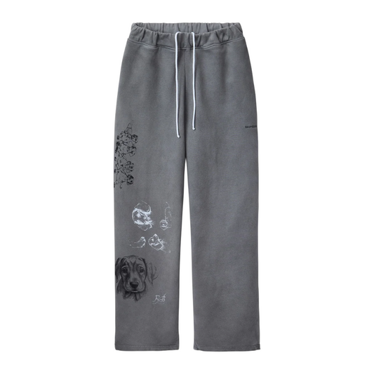GV Gallery Malik Wright Sweats Grey