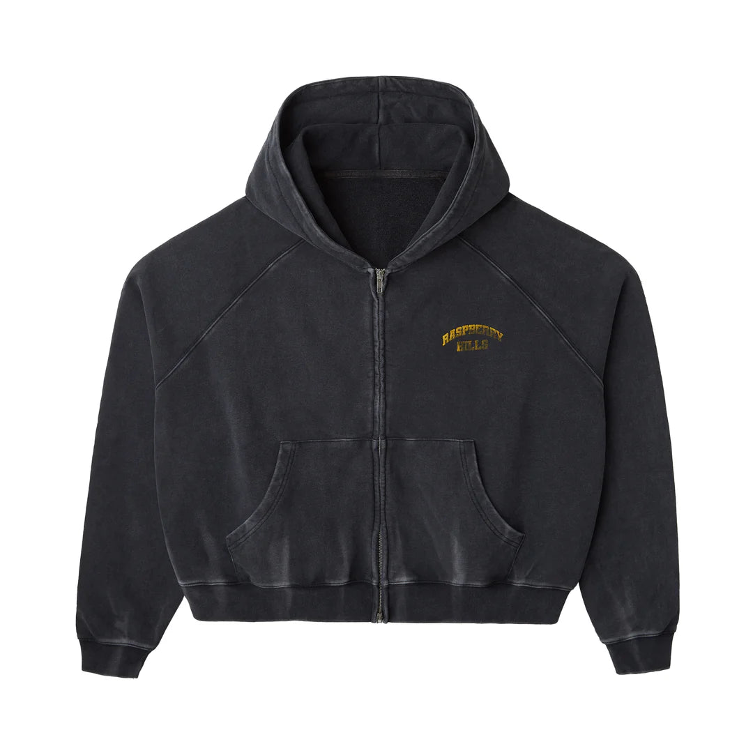 GV Gallery Raspberry Hills Hollywood Zip-Up Hoodie Black