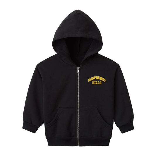 GV Gallery Raspberry Hills Kids Zip-Up Hoodie Black