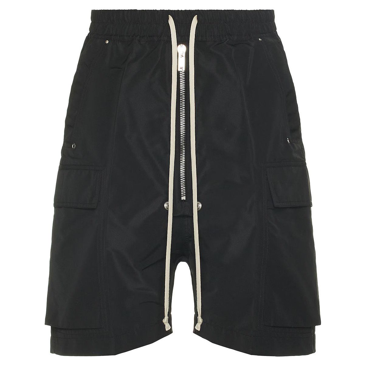 Rick Owens FW24 Porterville Cargobela Shorts Black