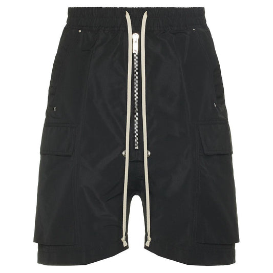 Rick Owens FW24 Porterville Cargobela Shorts Black