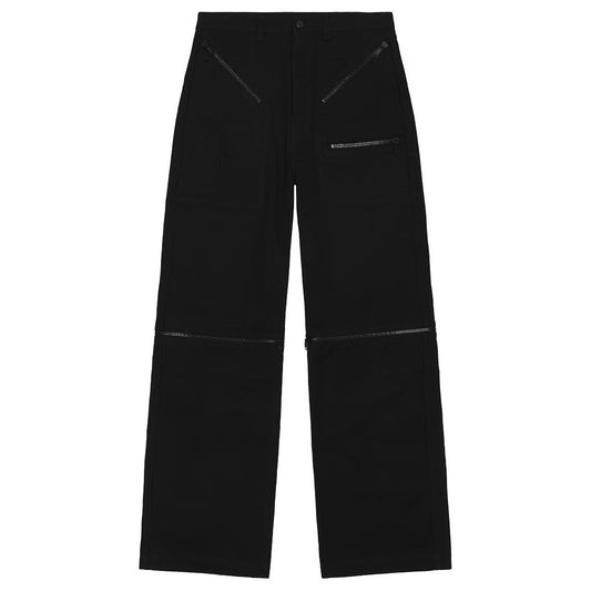 Rick Owens FW25 Concordians Strobe Convertible Pants Black