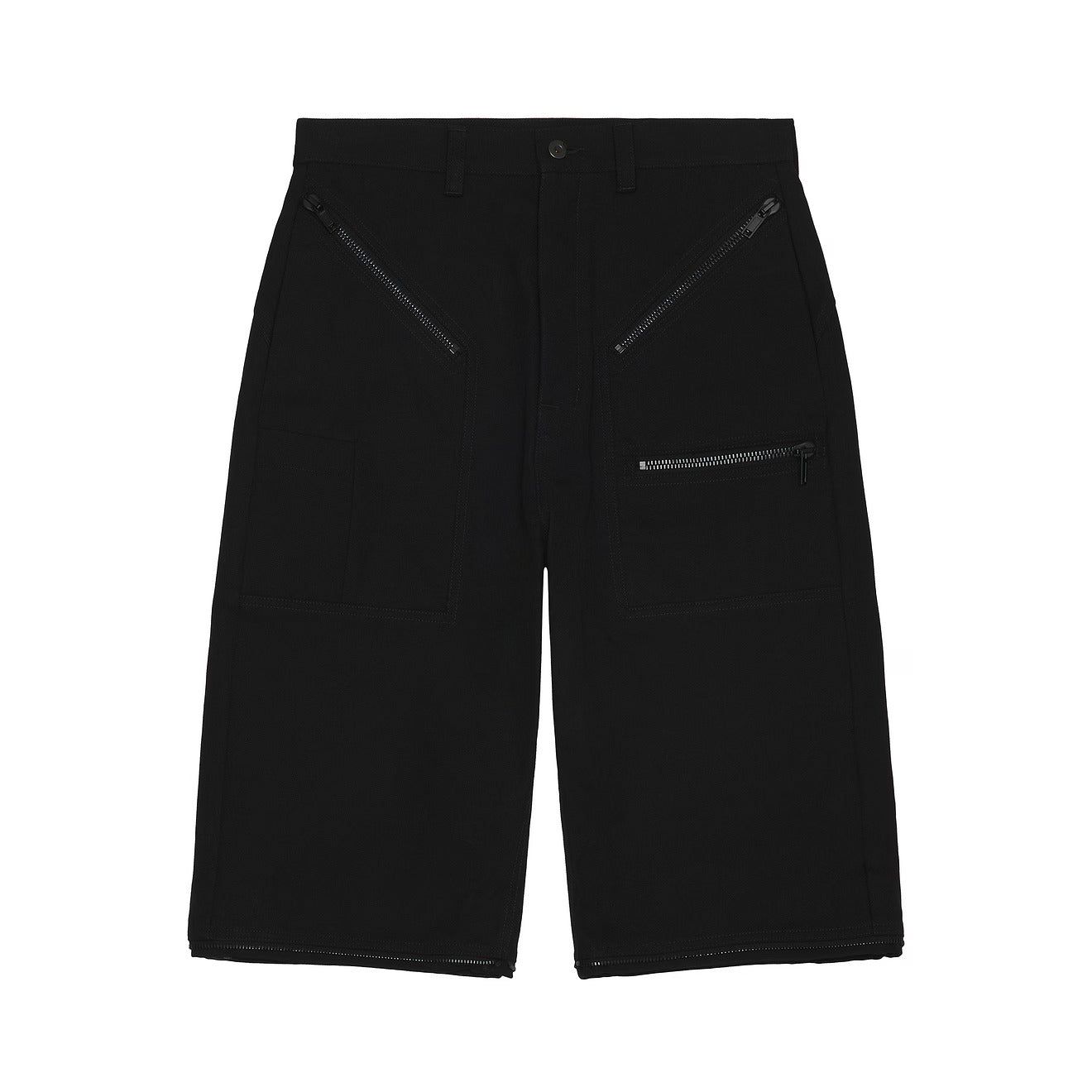 Rick Owens FW25 Concordians Strobe Convertible Pants Black