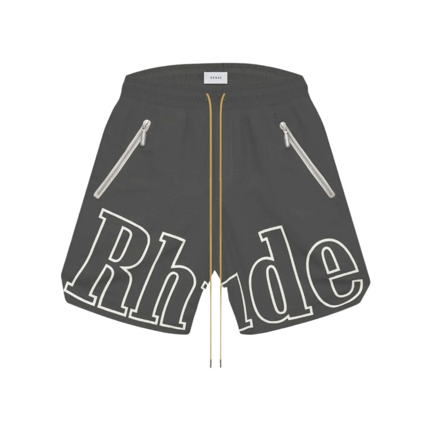 Rhude RH Logo Shorts Grey