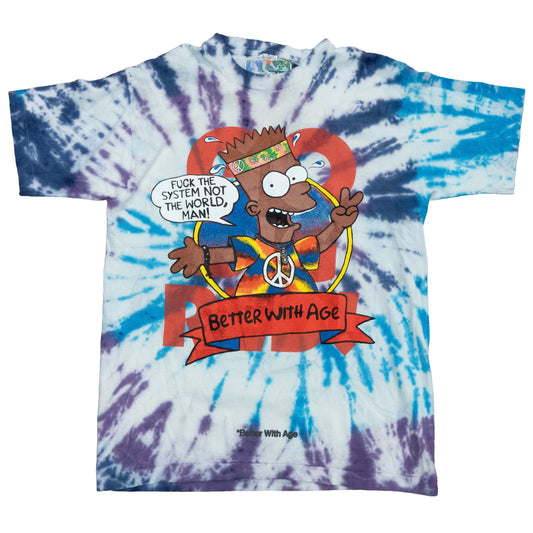 *Better With Age Worser Tie Dye Tee Multi