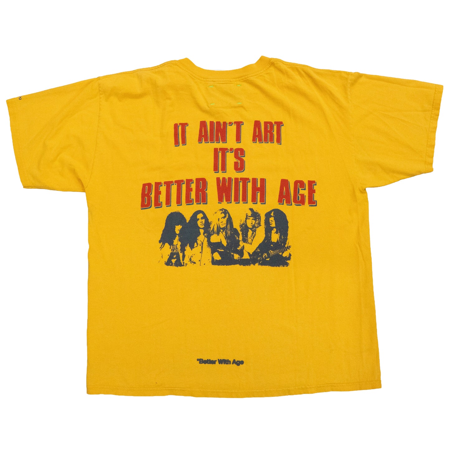 *Better With Age Mush Tee Yellow/Multi
