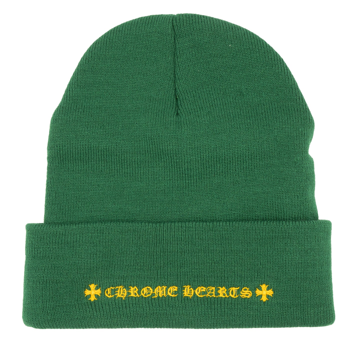Chrome Hearts Watch Cap Beanie Green/Yellow