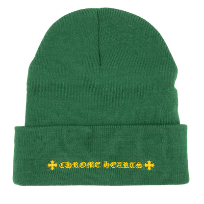 Chrome Hearts Watch Cap Beanie Green/Yellow
