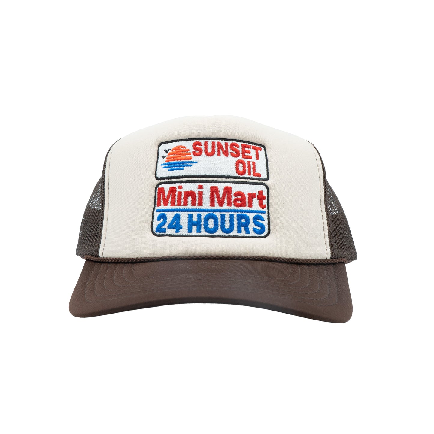 Sunset Oil Mini Mart Trucker Hat Mocha