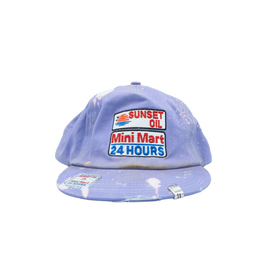 Sunset Oil Mini Mart Bleach Day Hat Lilac