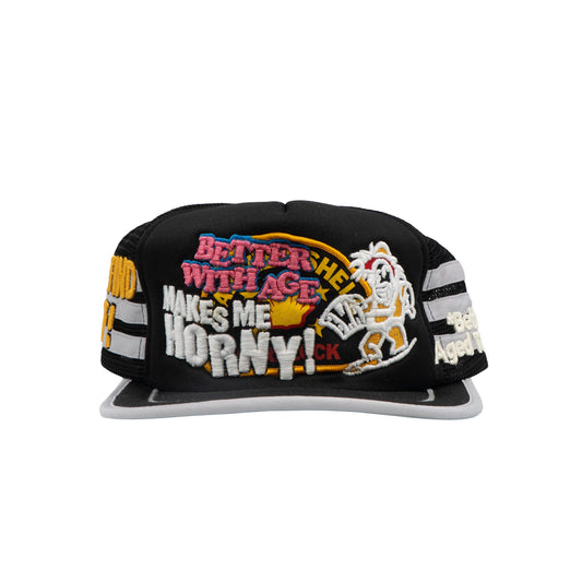 *Better With Age Nowhere Vintage Hat Black/Grey