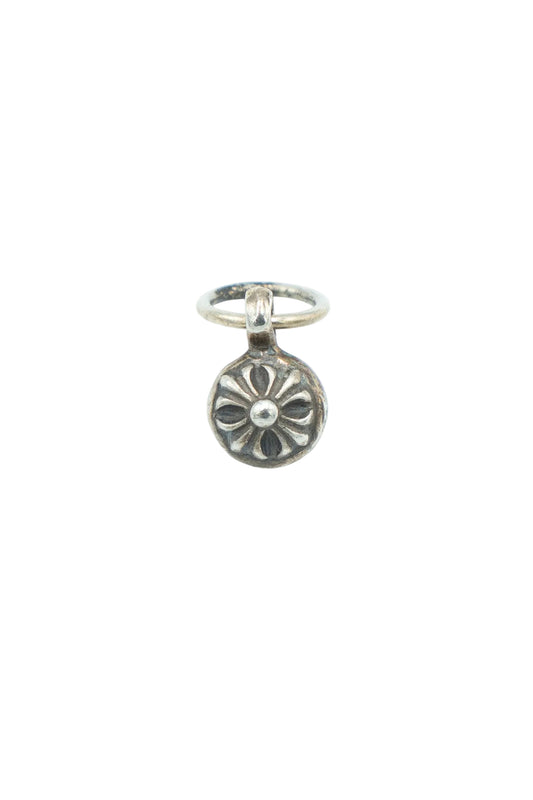 Chrome Hearts Silver Ball Cross Pendant