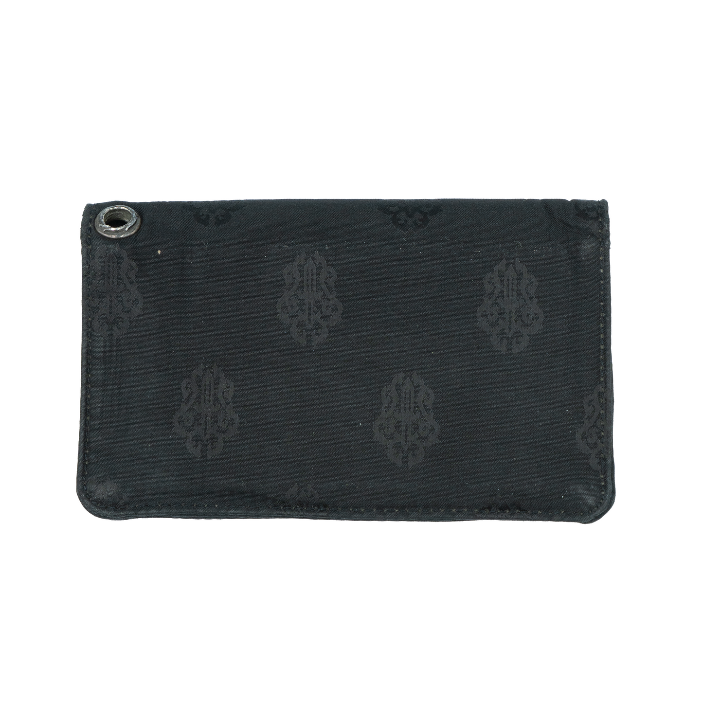 Chrome Hearts 1 Zip Nylon Wallet Black