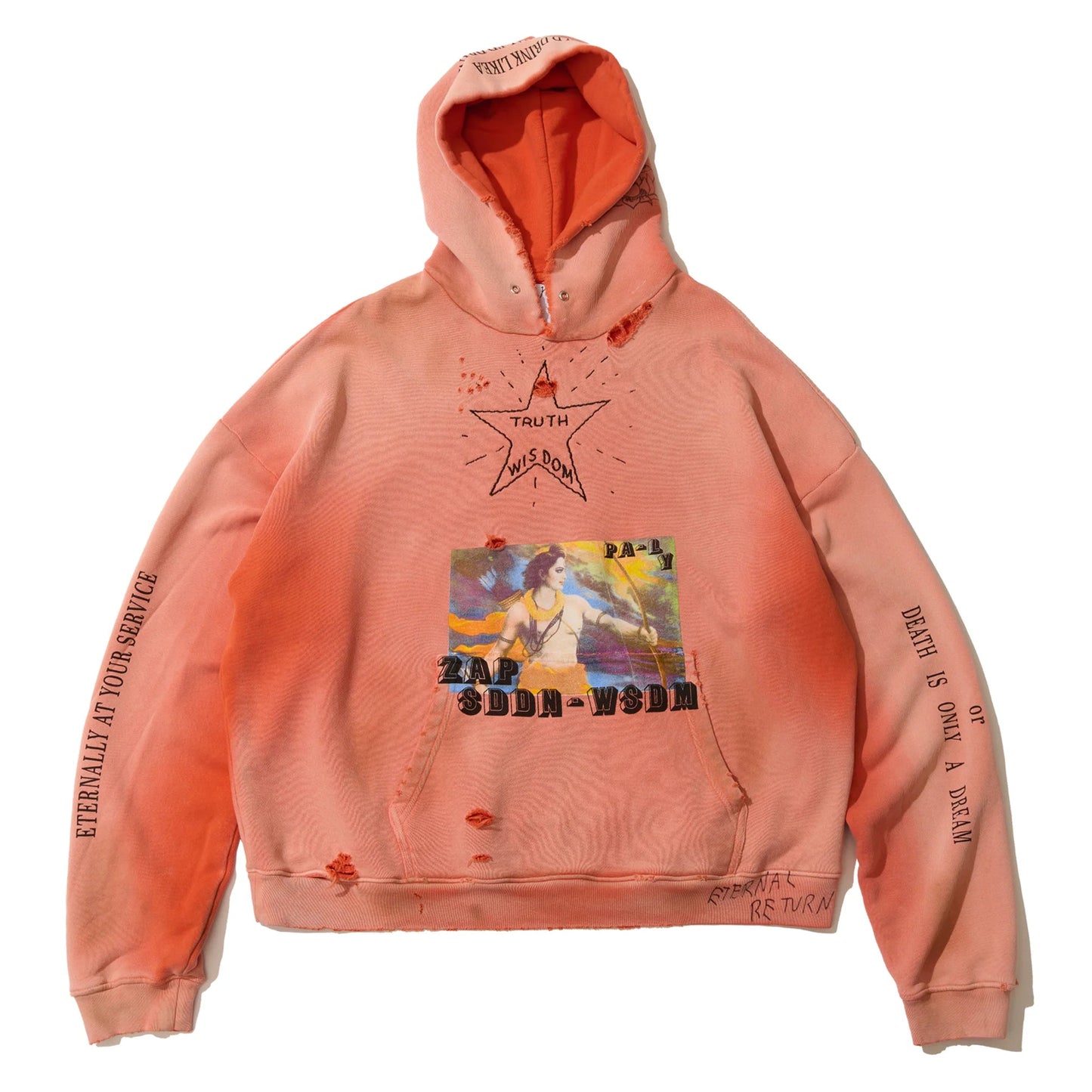 Paly SDDN WSDM Hooded Sweatshirt Orange