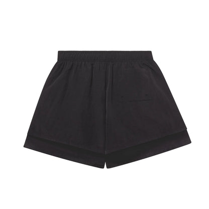 Sp5der OG Web Double Layer Short Black/Pink