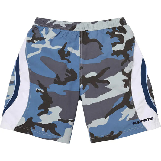 Supreme Paneled Water Short Blue Camo
