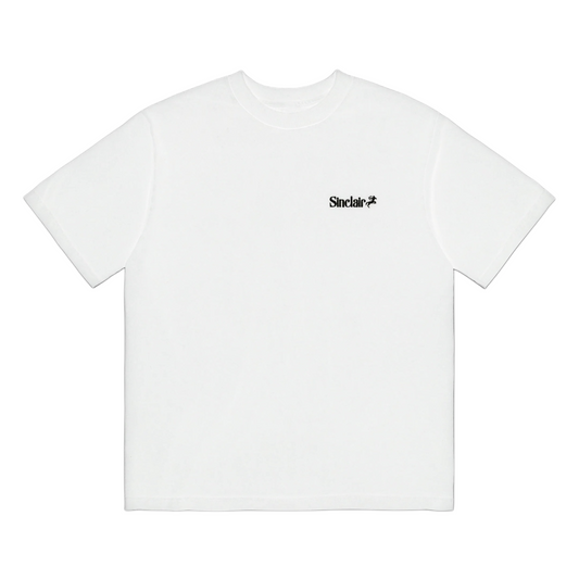 Sinclair Essential Tee White/Black