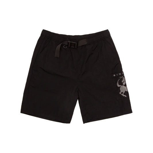 Sinclair Mesh Pocket Short Black