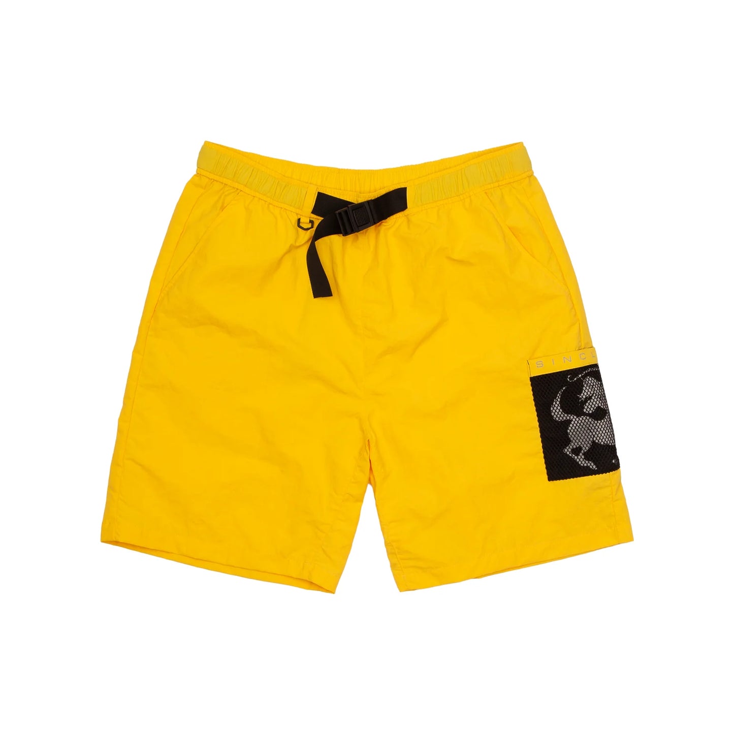 Sinclair Mesh Pocket Short Yellow