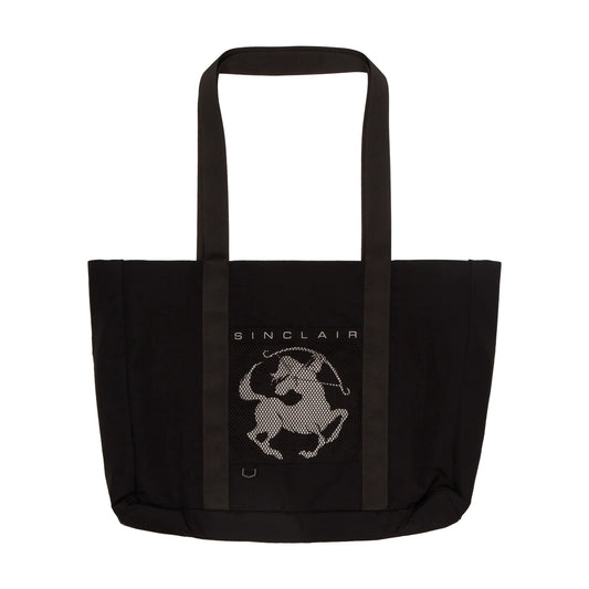 Sinclair Mesh Pocket Tote Black