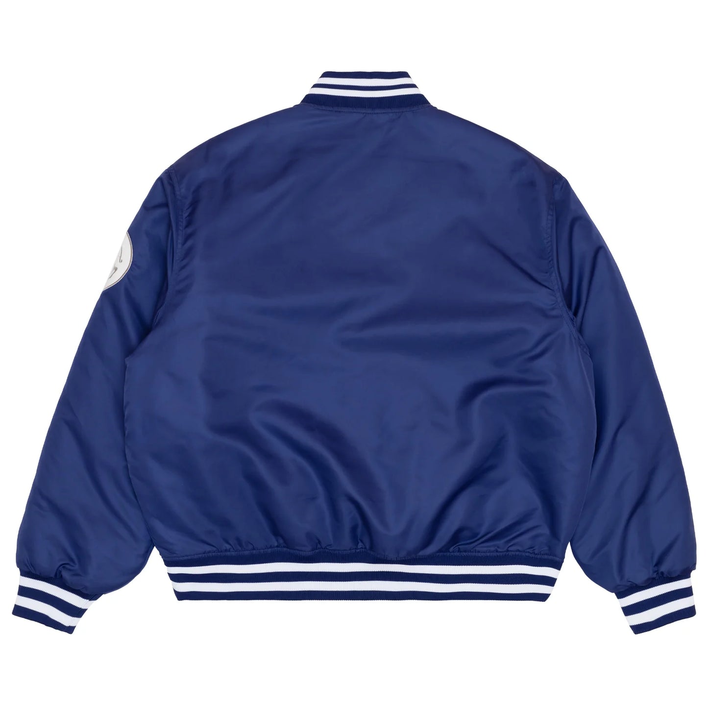 Sinclair Script Satin Jacket Navy