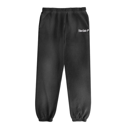 Sinclair Faded Essential Sweatpants Black