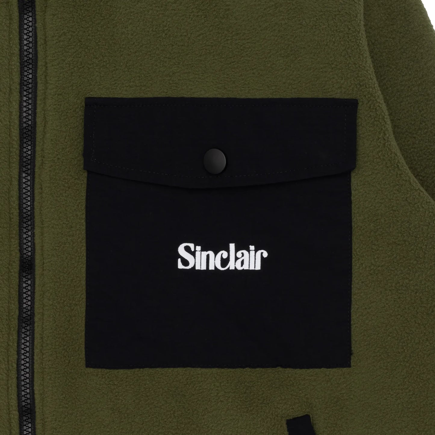 Sinclair Cargo Pocket Fleece Olive