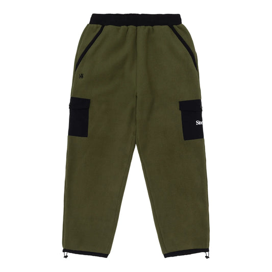 Sinclair Cargo Pocket Fleece Pant Olive