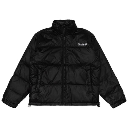 Sinclair Stripe Down Jacket Black