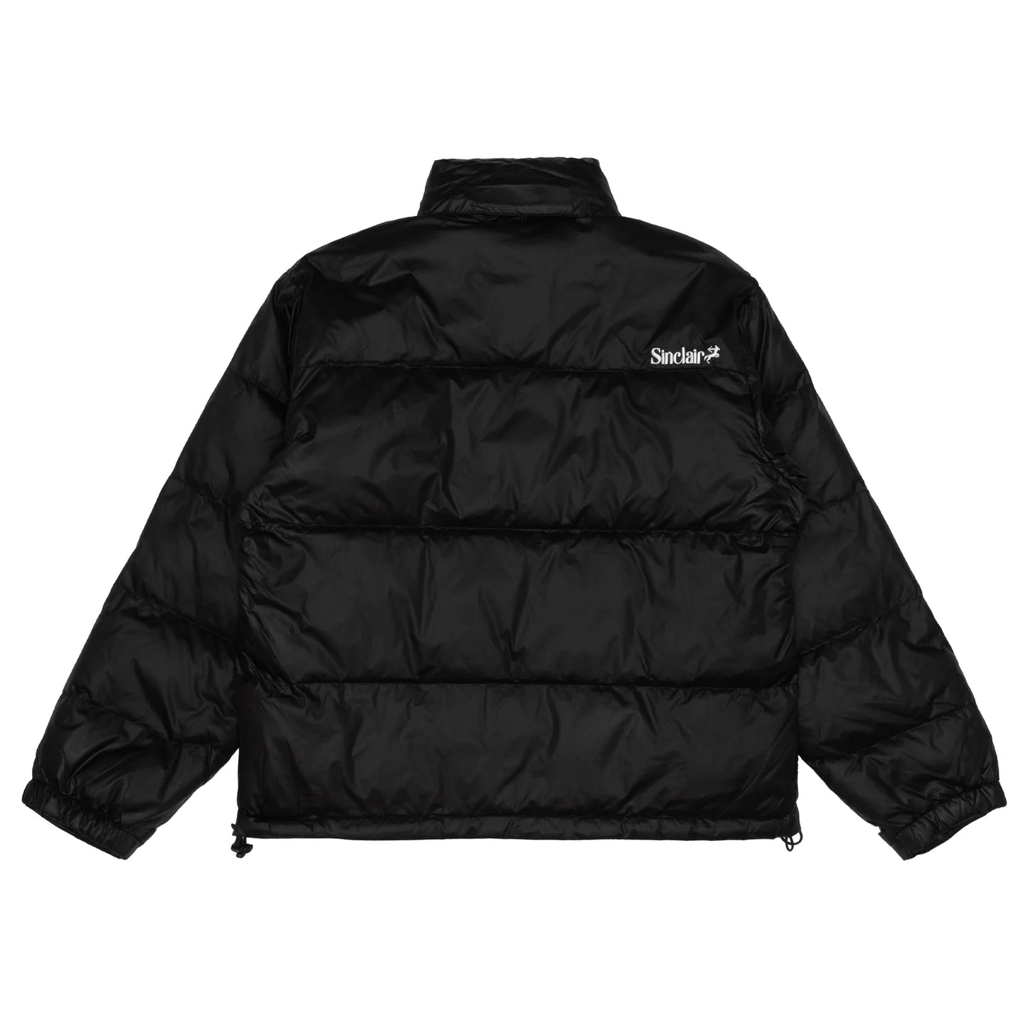 Sinclair Stripe Down Jacket Black