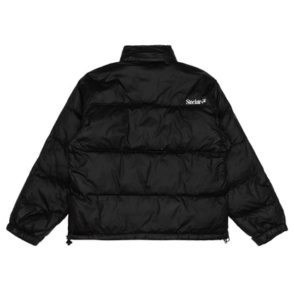 Sinclair Stripe Down Jacket Black