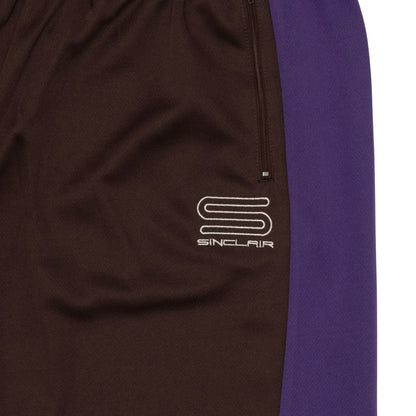 Sinclair Tech Logo Track Pant Brown