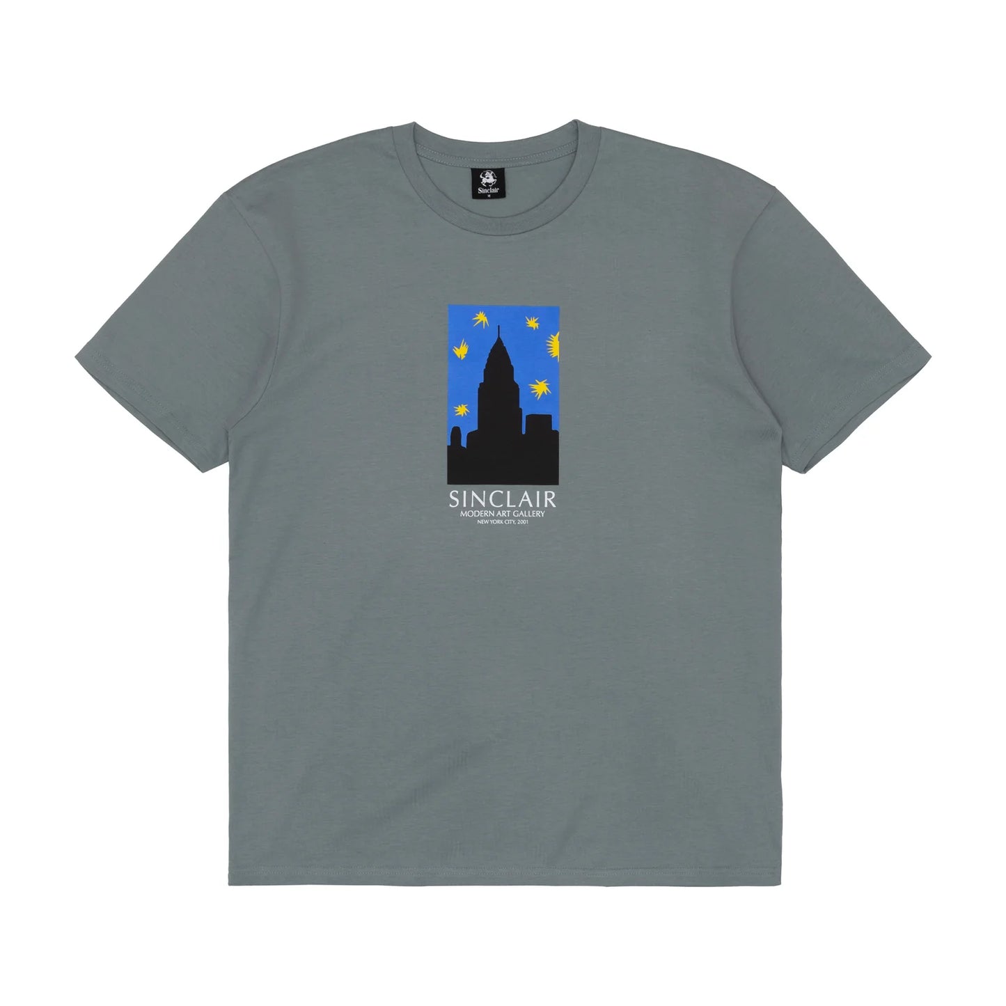 Sinclair Modern Art Tee Teal