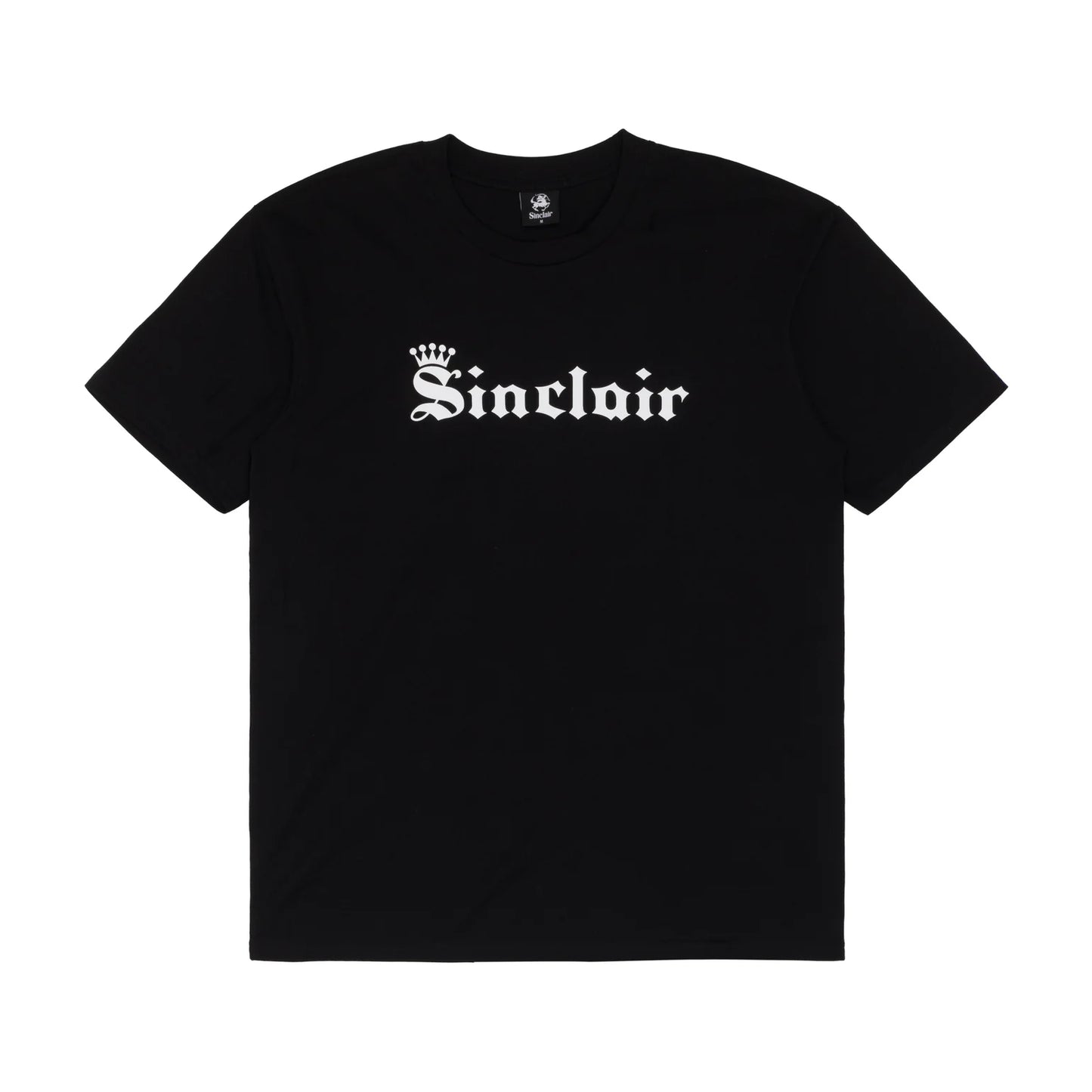 Sinclair Old English Crown Tee Black