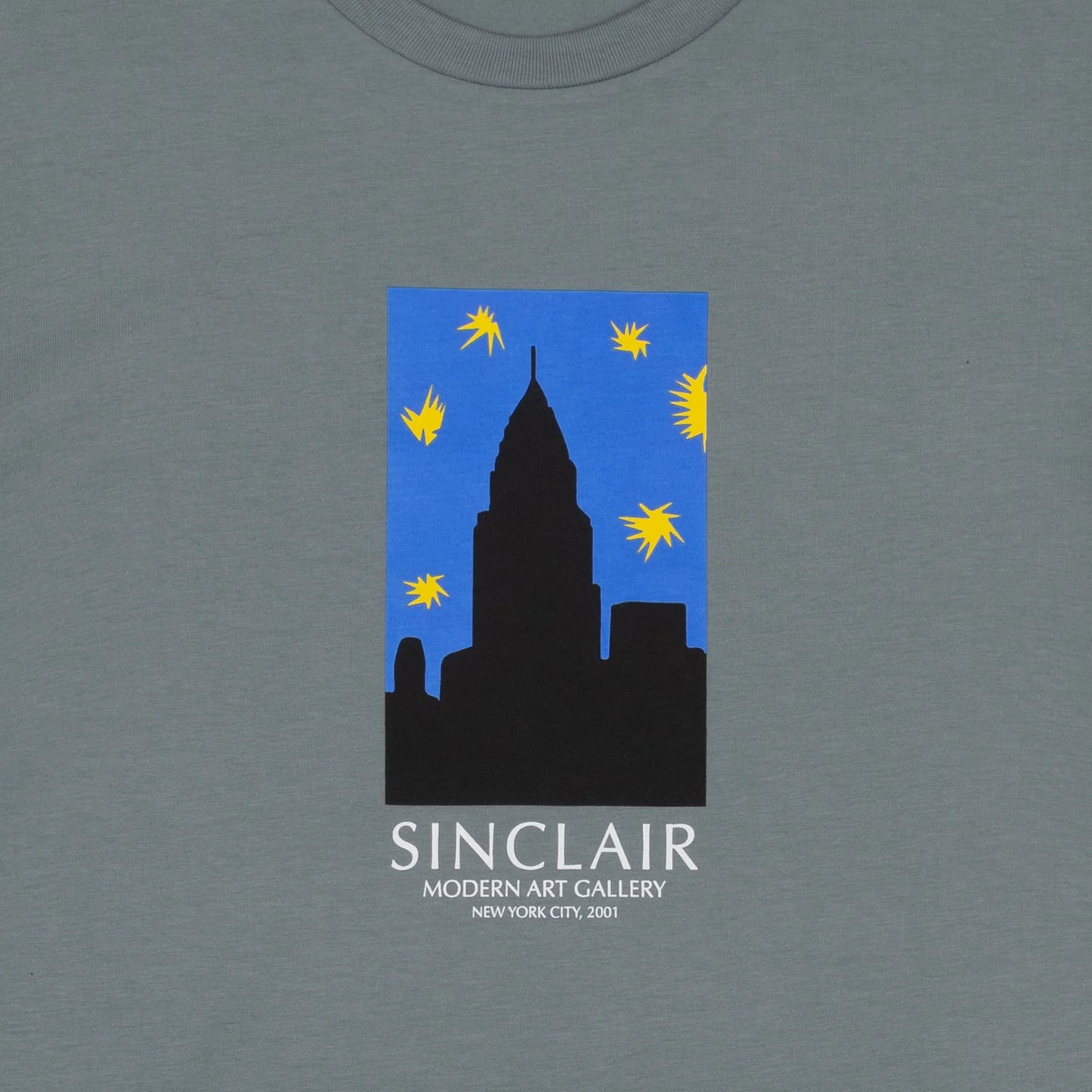 Sinclair Modern Art Tee Teal