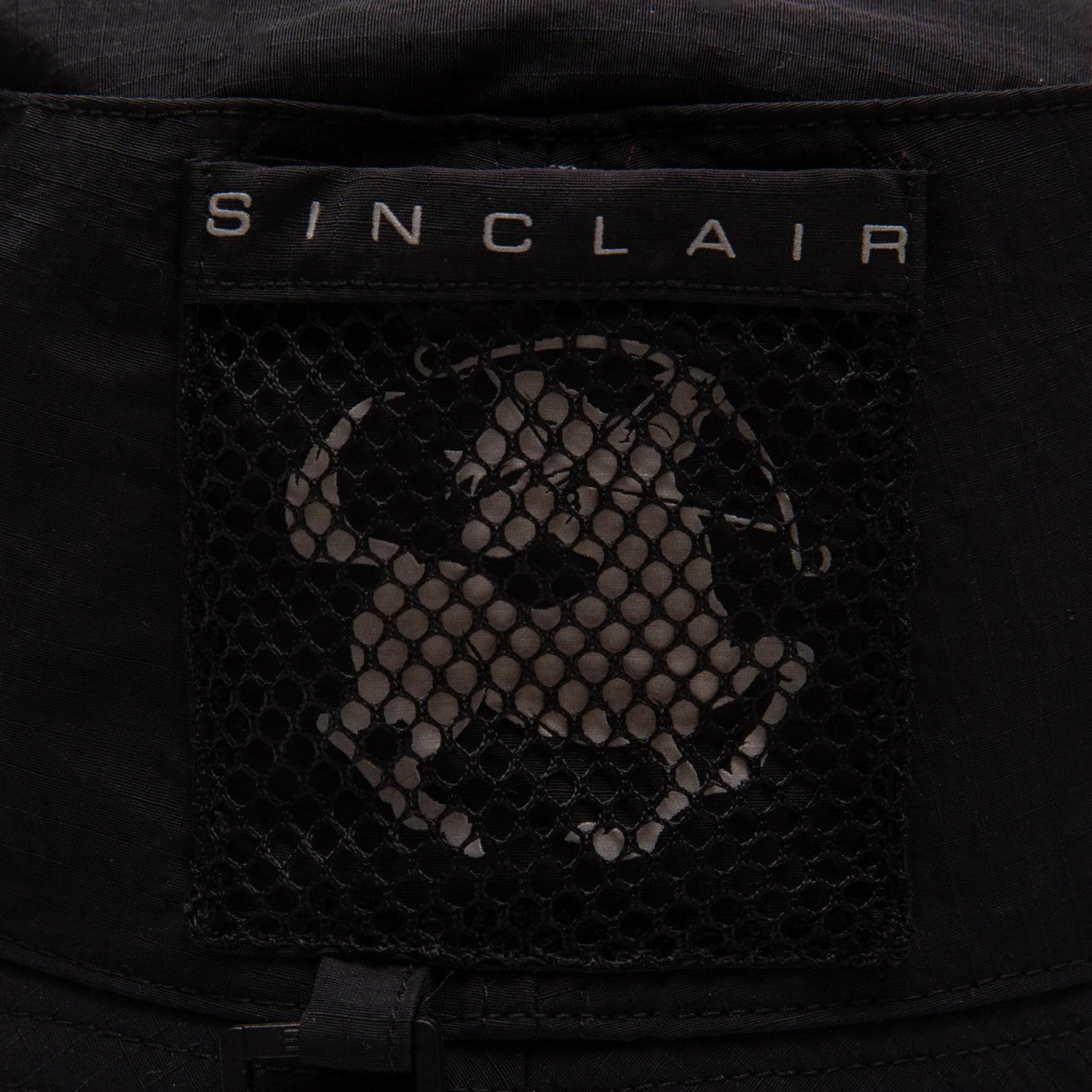 Sinclair Mesh Pocket Bucket Hat Black