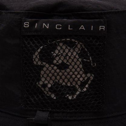 Sinclair Mesh Pocket Bucket Hat Black