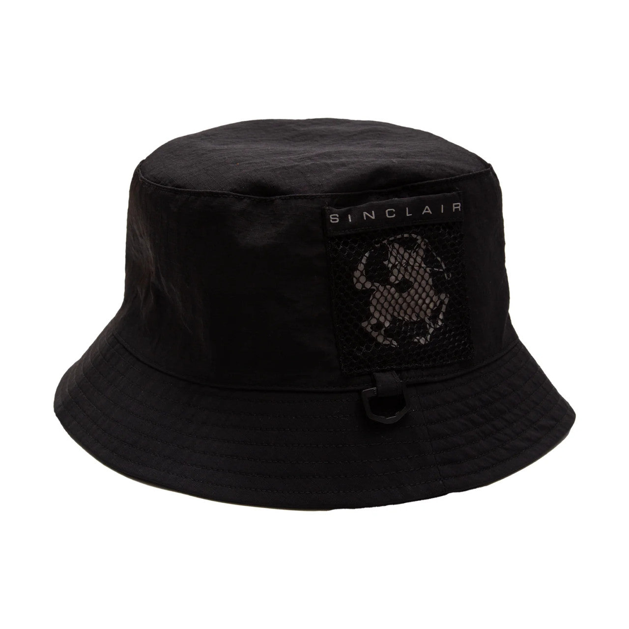 Sinclair Mesh Pocket Bucket Hat Black