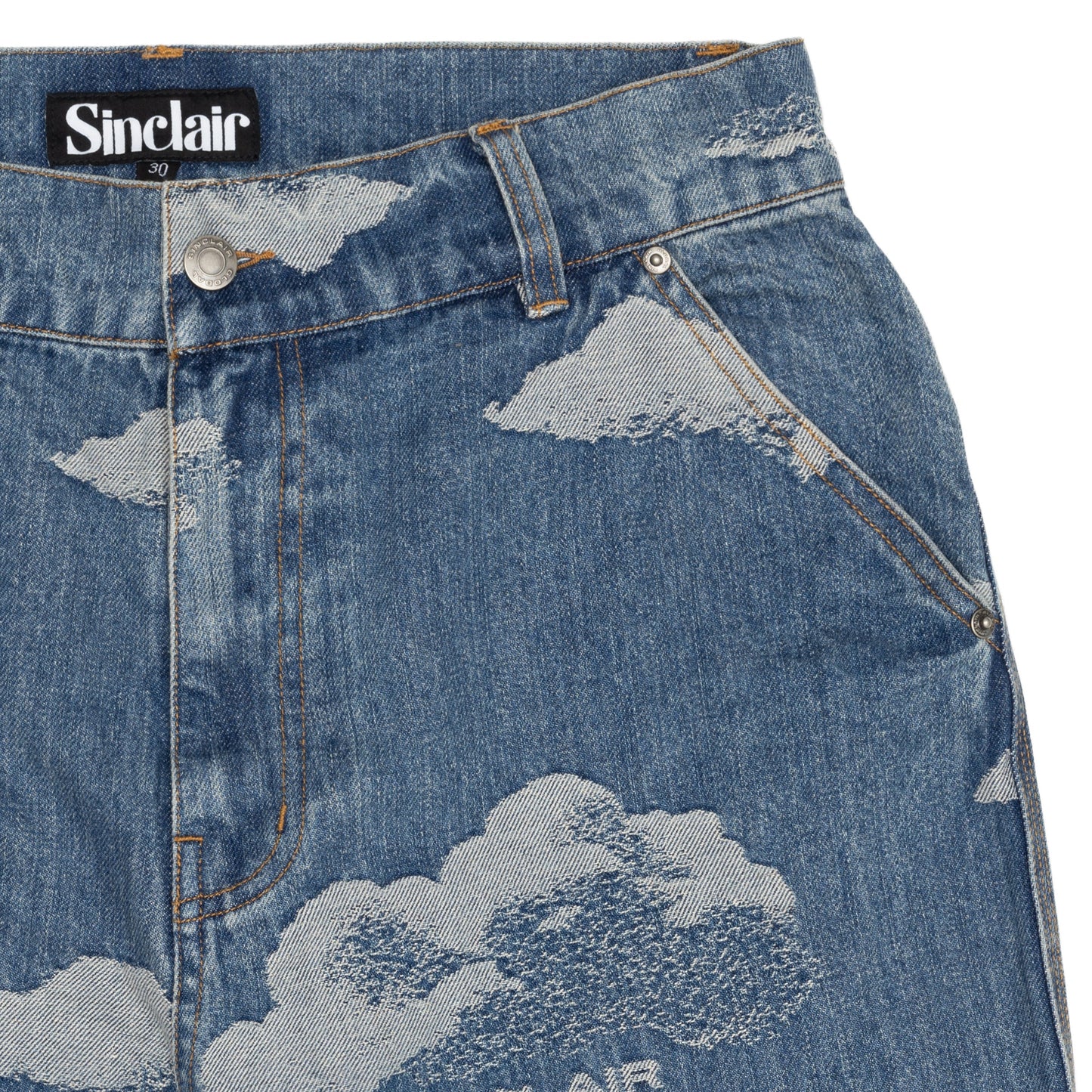 Sinclair Cloud Work Pants Blue