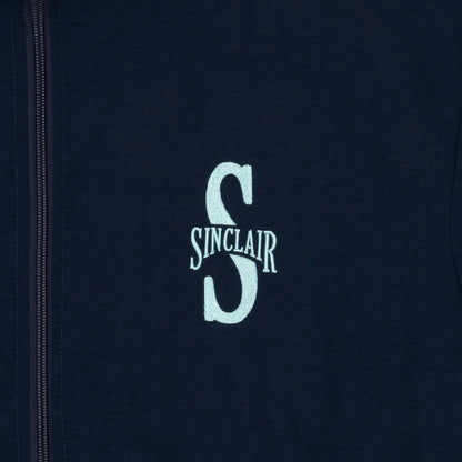 Sinclair S Arch Nylon Track Jacket Navy