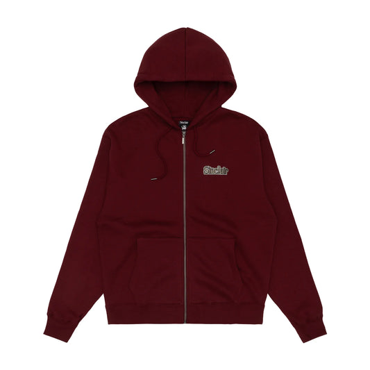 Sinclair VVS Zip-Up Hoodie Burgundy