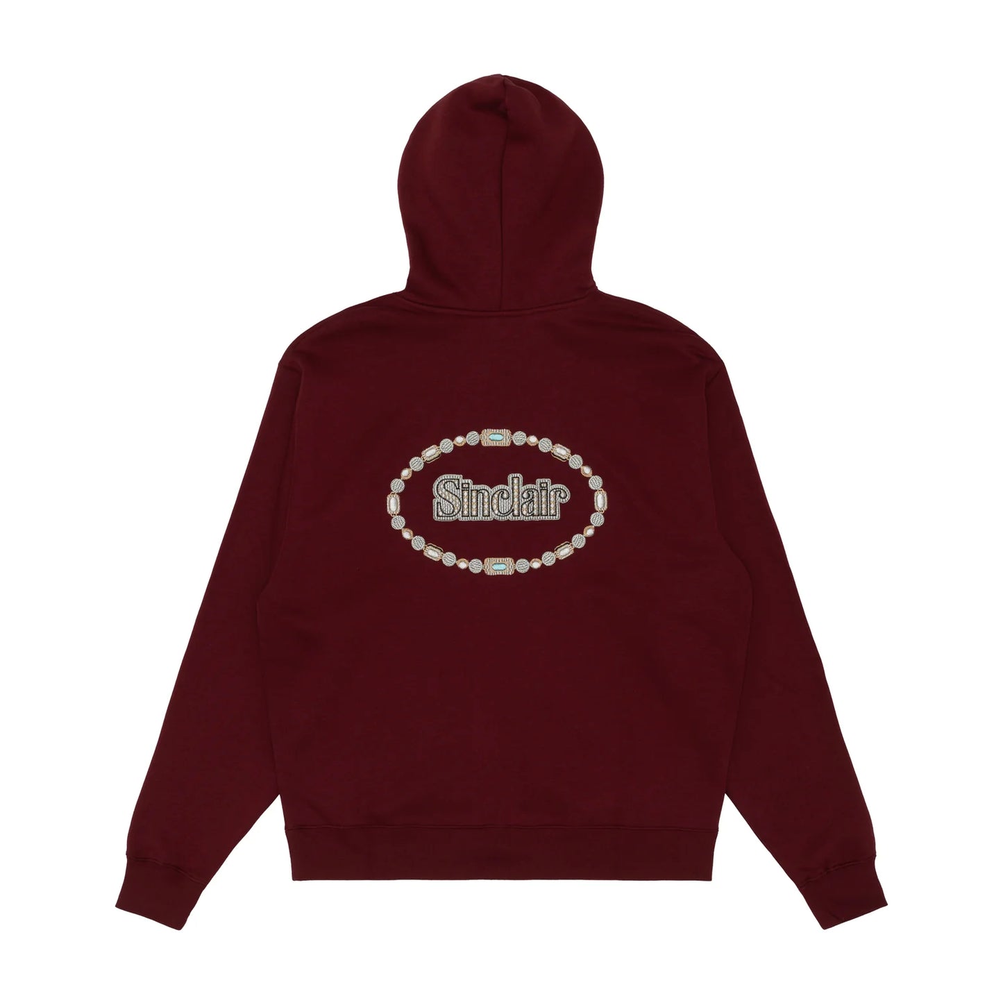 Sinclair VVS Zip-Up Hoodie Burgundy